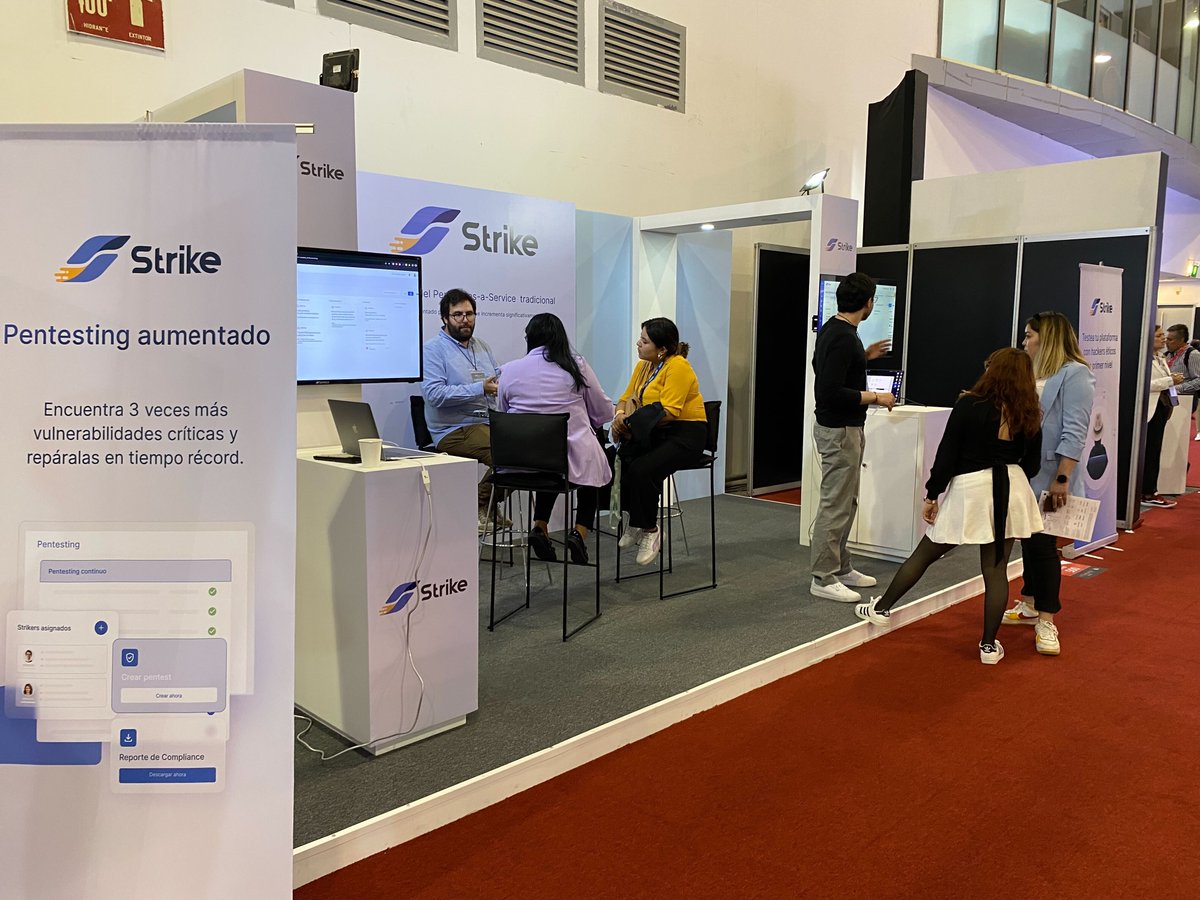 strike_secure's tweet image. We had an amazing time at @Infosecuritymx 🇲🇽, the cybersecurity event that brought together the best in the industry.  It was a fantastic experience engaging with you all!
Thank you to all the people who attended and made it a success 🙌