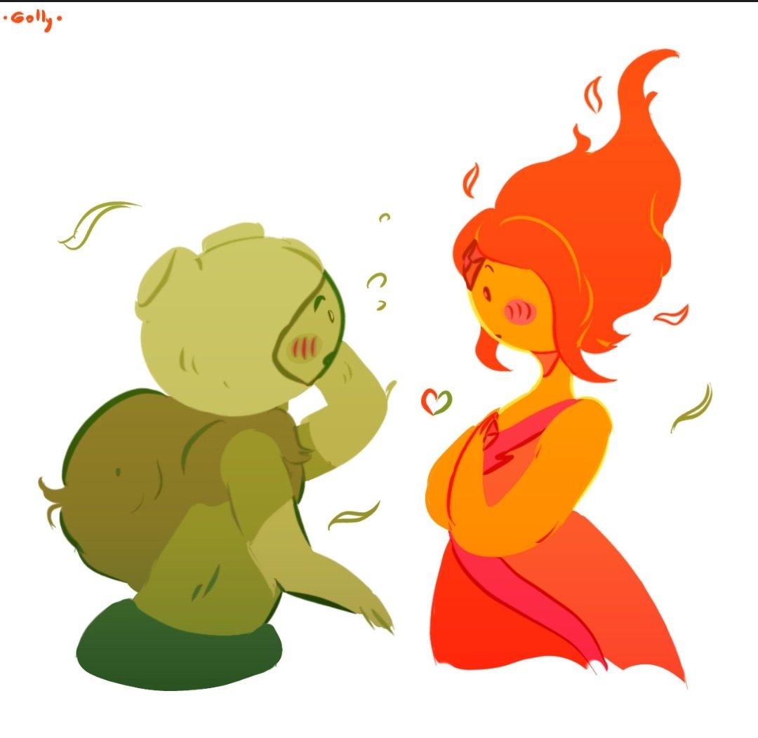 venusdayo_'s tweet photo. HOW IS THEIR SHIP NAME CALLED PLS I NEED TO KNOW AND IF THEY DON'T HAVE ONE HOW WE CAN NAME THEM??? PHOERN? PHERN?? FERNOEBBE?? FLAERN?? #attwt #FionnaandCake #adventuretime #princessflame #FernMertens https://t.co/d5XZkLvwg6