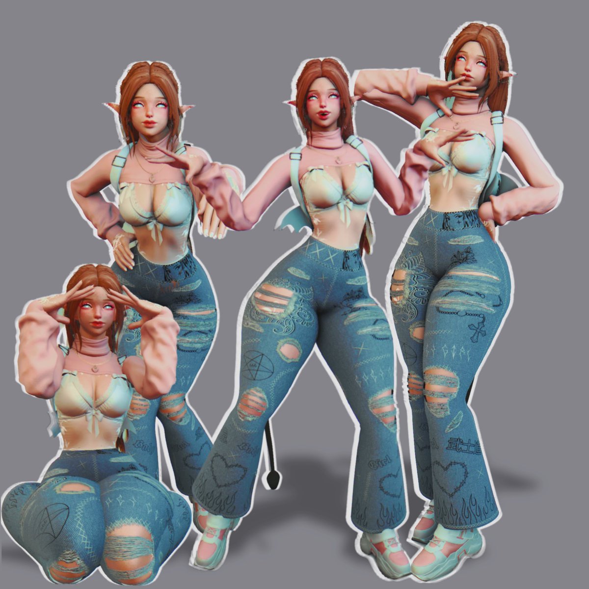 Miyu_XIV's tweet photo. Queen Card pose pack is now available to download 🩷

https://t.co/zveJVLVyXL

#posepack | #poses | #ffxiv | #| #ReShade | #GPOSERS https://t.co/UgyIahkve5