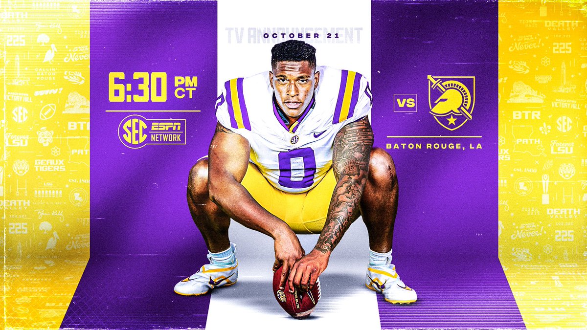 LSU Football tweet media