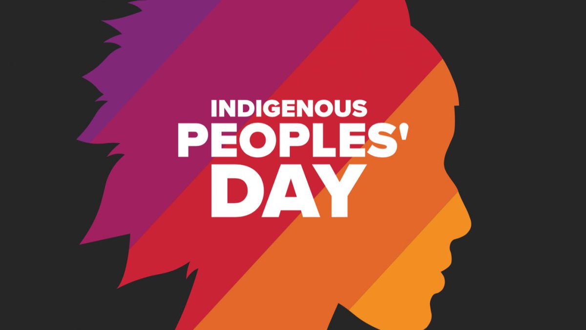 Today we celebrate #IndigenousPeoplesDay! We celebrate your history, honor your culture and heritage and look forward to the future of #Indigenous people across the globe!
