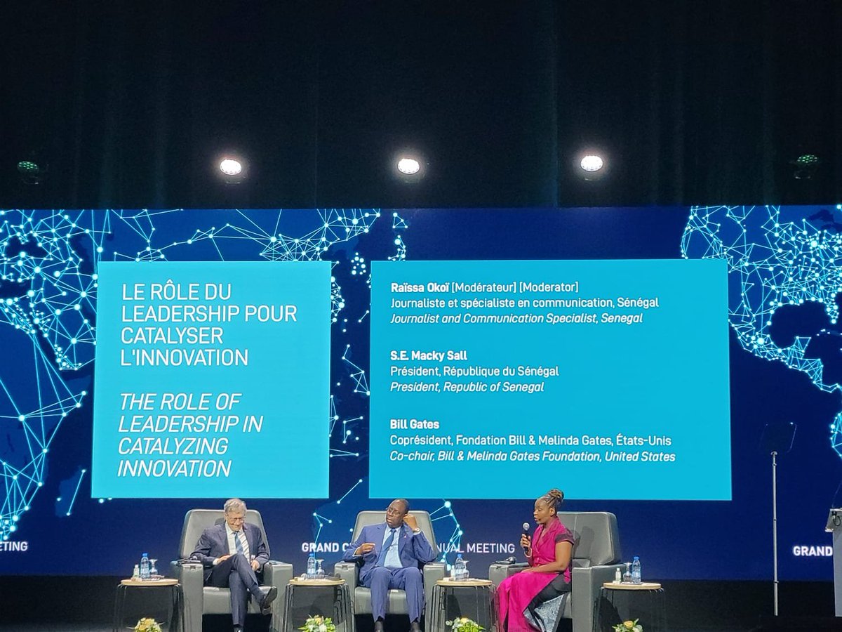 Attending Grand Challenges Annual Meeting at Senegal 🇸🇳
#gcam2023