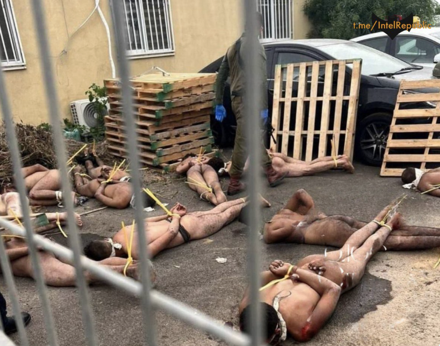 Same techniques, same animals....and they want to lecture the world about human rights and democracy.