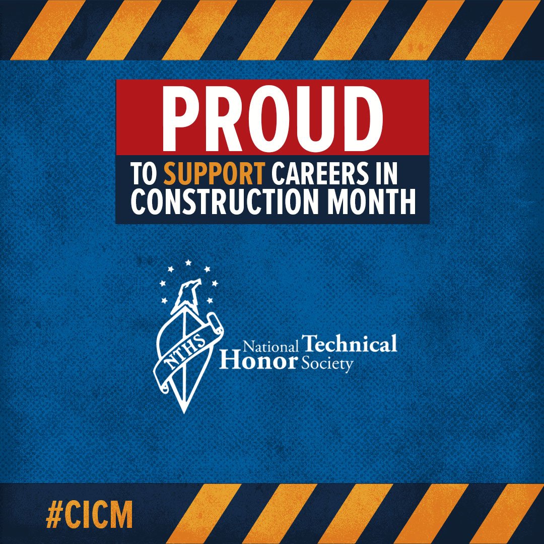 National Technical Honor Society (@nths_official) on Twitter photo 🛠️ Celebrating #CareersInConstructionMonth! Grateful for the hands that build our dreams and lay the foundation for our future. A big shoutout to all the skilled professionals who make it possible. 🏗️ #NTHS #BuildingTheFuture #CICM <a href="/BuildYourFuture/">Build Your Future</a> 🛠️ Celebrating #CareersInConstructionMonth! Grateful for the hands that build our dreams and lay the foundation for our future. A big shoutout to all the skilled professionals who make it possible. 🏗️ #NTHS #BuildingTheFuture #CICM <a href="/BuildYourFuture/">Build Your Future</a>