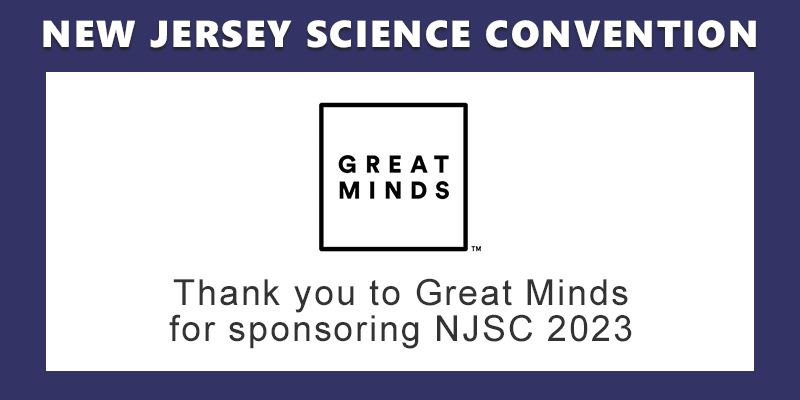 NJ Science Conv (@njscnews) on Twitter photo Thank you to our sponsor <a href="/GreatMindsEd/">Great Minds</a> for supporting #NJSC2023. Oct 10-17. Register at njscienceconvention.org Thank you to our sponsor <a href="/GreatMindsEd/">Great Minds</a> for supporting #NJSC2023. Oct 10-17. Register at njscienceconvention.org