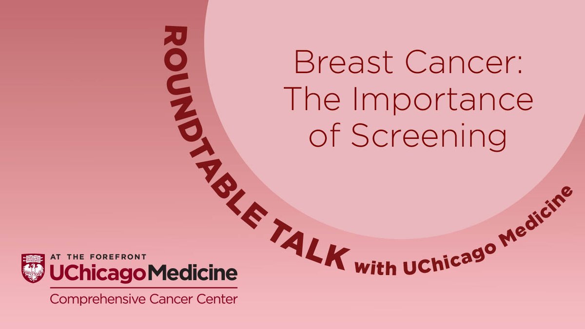 Listen to the cancer journey of two breast cancer survivors from their first mammogram. 
#DensityMatters #BreastDensity #Mammogram #EarlyScreening #BodyChanges
<a href="/UChicagoMed/">UChicago Medicine</a> <a href="/UCCancerCenter/">UChicagoCancerCenter</a> <a href="/UChicagoBreast/">UChicago Medicine Breast Cancer Program</a>
ow.ly/axEx50PUK0P