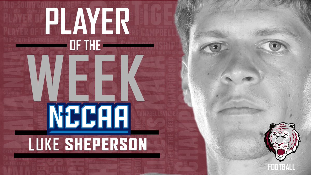 Big week from our boy Luke earned him NCCAA Player of the Week honors this week 💪.