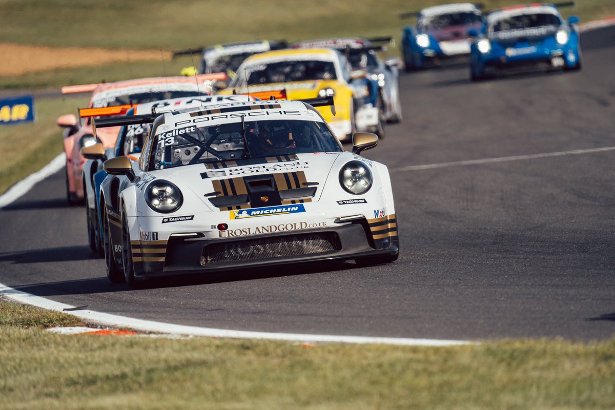 RoslandRacing's tweet photo. Rosland Gold Racing by Century Motorsport - Carrera Cup GB 2023 Team Champions 🏁🏆
#PorscheMotorsport #GT3cup
#CenturyMotorsport #PinkPig 🐷⁦@PorscheRaces_GB⁩ https://t.co/3adfg0rKg0