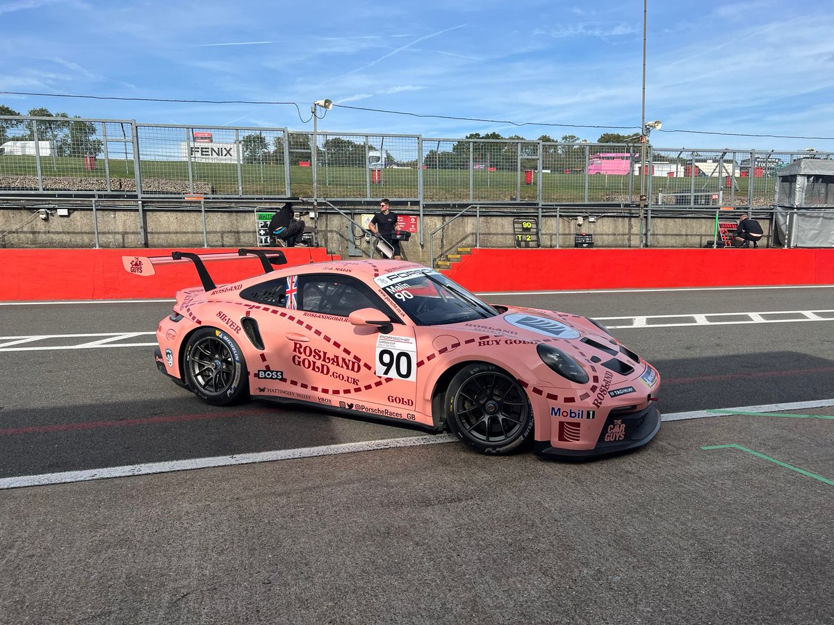 Rosland Gold Racing by Century Motorsport - Carrera Cup GB 2023 Team Champions 🏁🏆
#PorscheMotorsport #GT3cup
#CenturyMotorsport #PinkPig 🐷⁦<a href="/PorscheRaces_GB/">Porsche Motorsport GB</a>⁩