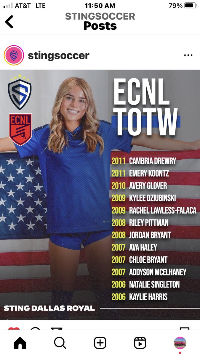 Way to go girls 👏🏻 
<a href="/AvaHaley2025/">Ava Haley</a> 
<a href="/bryantchloe07/">Chloe Bryant</a> 
<a href="/Addy6AM/">Addy</a> 
<a href="/Bplwilliams/">Ben Williams</a> <a href="/StingSoccerClub/">Sting Soccer Club</a>