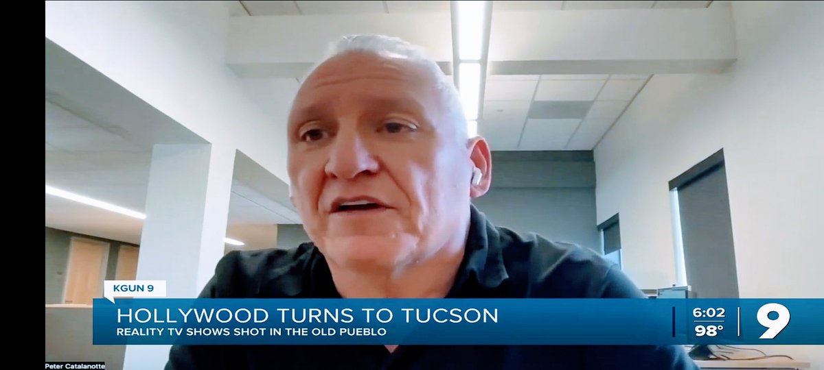 AZFDMC's tweet image. #GoFilmAz
"… the strike is almost over, we're going to pivot back to getting those incentives going for the scripted content."
Peter Catalanotte
@FilmTucson Dir.
As Actors' Strike Continues, Unscripted Programming Films In Tucson
By @PatParrisTV @kgun9
kgun9.com/news/local-new…