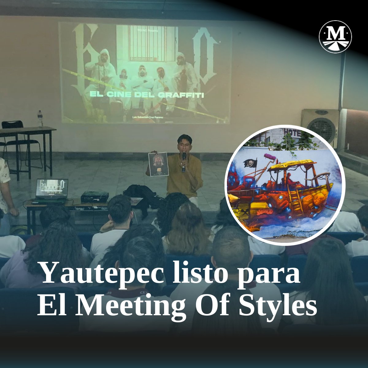 Un festival internacional de Grafiti llega a #Yautepec.

Un grupo de artistas jóvenes del pueblo gestionaron lo necesario para traer a uno de los festivales más importantes de arte urbano, a nivel mundial.

👉lc.cx/R5wIxS