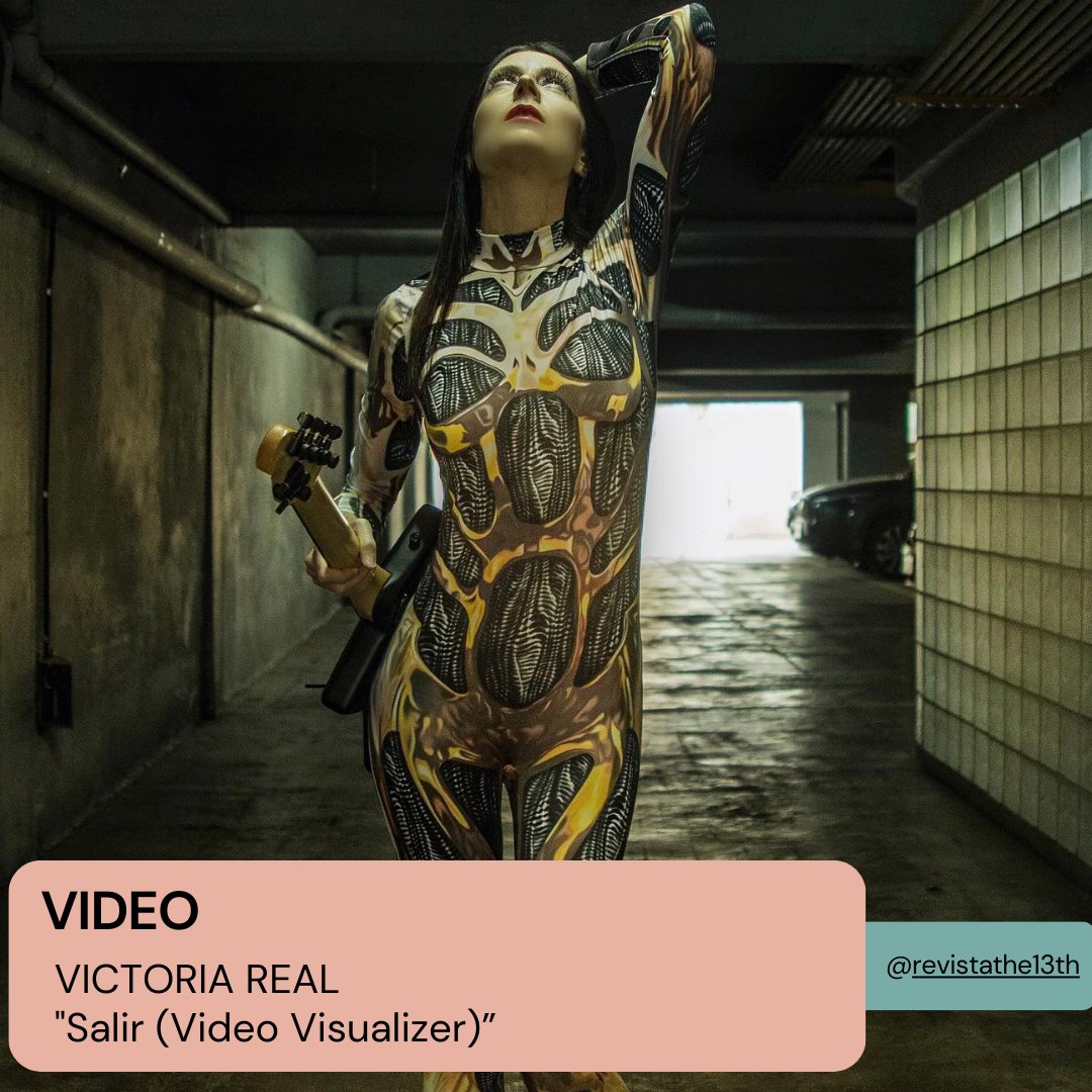 RevistaThe13th's tweet image. @VRVictoriaReal acaba de lanzar un nuevo video "Salir (Visualizer)", que es un adelanto de su nuevo álbum “Alkimistia”.

Puedes verlo en nuestro blog
revistathe13th.blogspot.com/2023/10/video-…