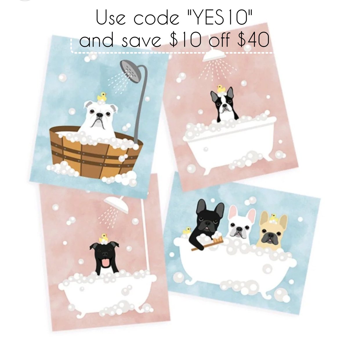 LeeArthaus's tweet photo. Etsy is having an amazing deal through Wednesday! Spend $40+ &amp; get $10 off with code "YES10".

Start your Christmas shopping early.
https://t.co/8gfqMNFC41

#etsysale #sale #etsyartist #smallbusiness #shopsmall #dogart #catart #catsofinstagram #art #etsy #etsyfinds  #nurserydecor https://t.co/wqyw5zfHas