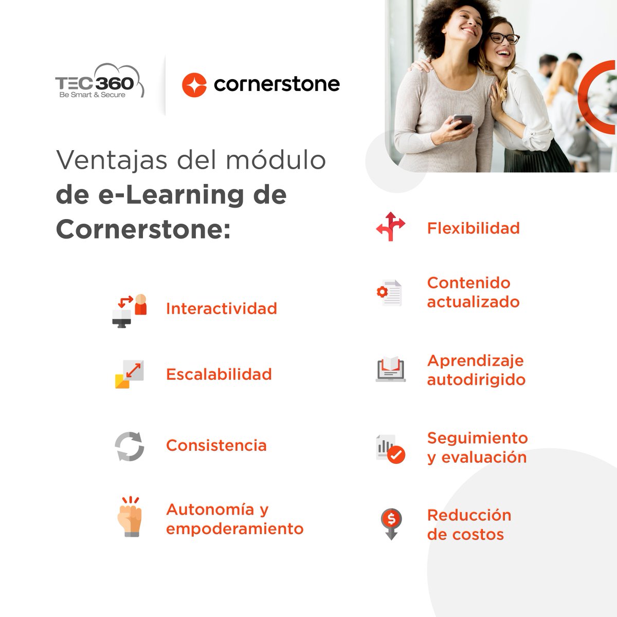 Vamos a recapitular la importancia del E-learning con @CornerstoneInc  y accede a contenido actualizado para aprender de forma interactiva sin quedarte atrás. 😃

#CornerstoneOnDemand #CornerstoneLearning #DesarrolloDeHabilidades #RRHH #Tec360