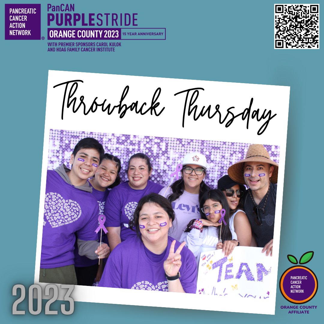 PanCANOC's tweet photo. What is your favorite memory from the 2023 @PanCAN #PurpleStride #OrangeCounty?
๐
Ensure that you REGISTER NOW (https://t.co/rXWleL5Aww) for the 2024 #PanCANPurpleStride - April 27, 2024!!
๐ถโโ๏ธ
#PanCAN #PanCANOC #TurnOCpurple #PurpleStrideOC #PanCANawareness https://t.co/cNrpCyE3An