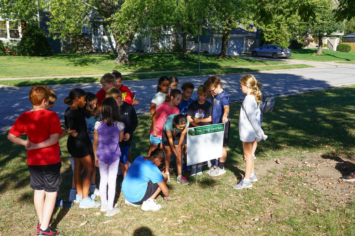 Olathe Public Schools (@olatheschools) on Twitter photo Last Thursday, <a href="/gsgators/">Todd Wheat</a> had their very own “story walk-a-palooza" for students to enjoy outside!
A StoryWalk® is a movement and literacy boosting project that places an illustrated children’s book, taken apart and displayed page by page, along with a walking route made for that Last Thursday, <a href="/gsgators/">Todd Wheat</a> had their very own “story walk-a-palooza" for students to enjoy outside!
A StoryWalk® is a movement and literacy boosting project that places an illustrated children’s book, taken apart and displayed page by page, along with a walking route made for that
