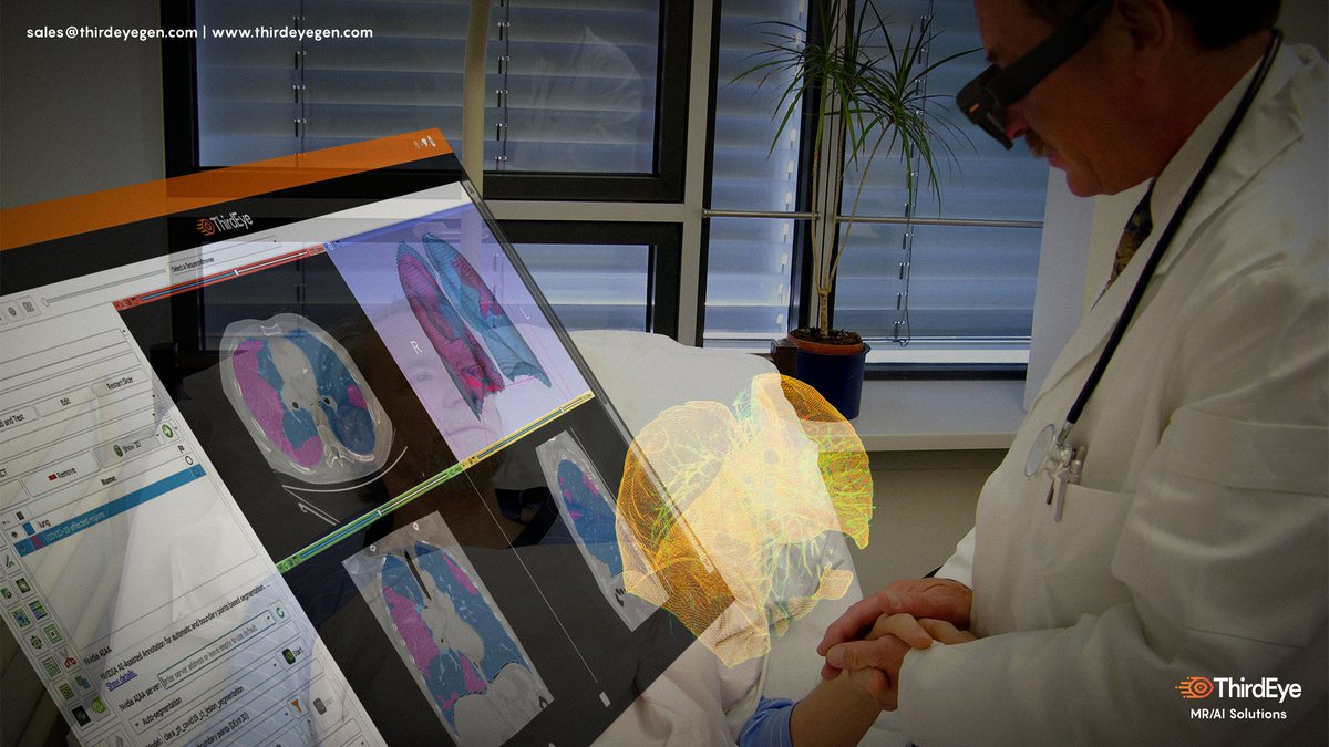 Revolutionizing healthcare with ThirdEye's Mixed Reality Glasses &amp; RealEye Platform! 🏥👓
Discover how our tech transforms healthcare, enhancing surgical precision &amp; patient care. 🚀💊
Read more: [hubs.ly/Q024QRgd0] 
Visit us at [hubs.ly/Q024QNl20] for MR &amp; AI info.