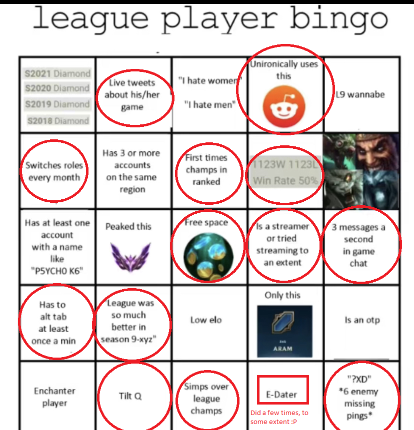 bingo league of legends  League memes, League of legends memes