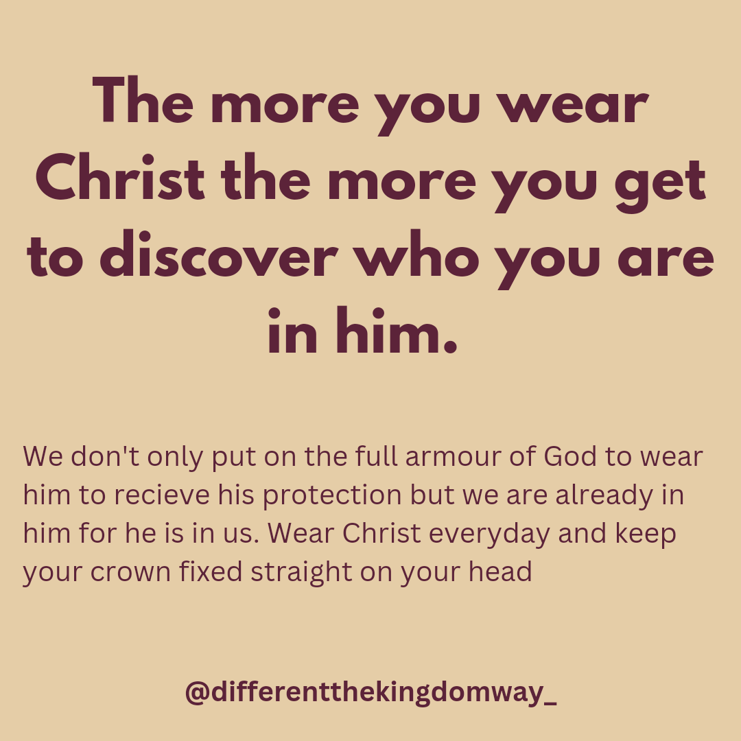 KingdomWay_'s tweet photo. Be prisoners for the Lord and live a life worthy of the calling you have received— Ephesians 4:1

Wear Christ everyday.

#wearchrist #thebodyofchrist #motivation #faith #christianmotivation  #savedbygrace #KingdomMindset #KingdomGlory #godlead #jesus #differenteventsthekingdomway https://t.co/C75n3NJd1a