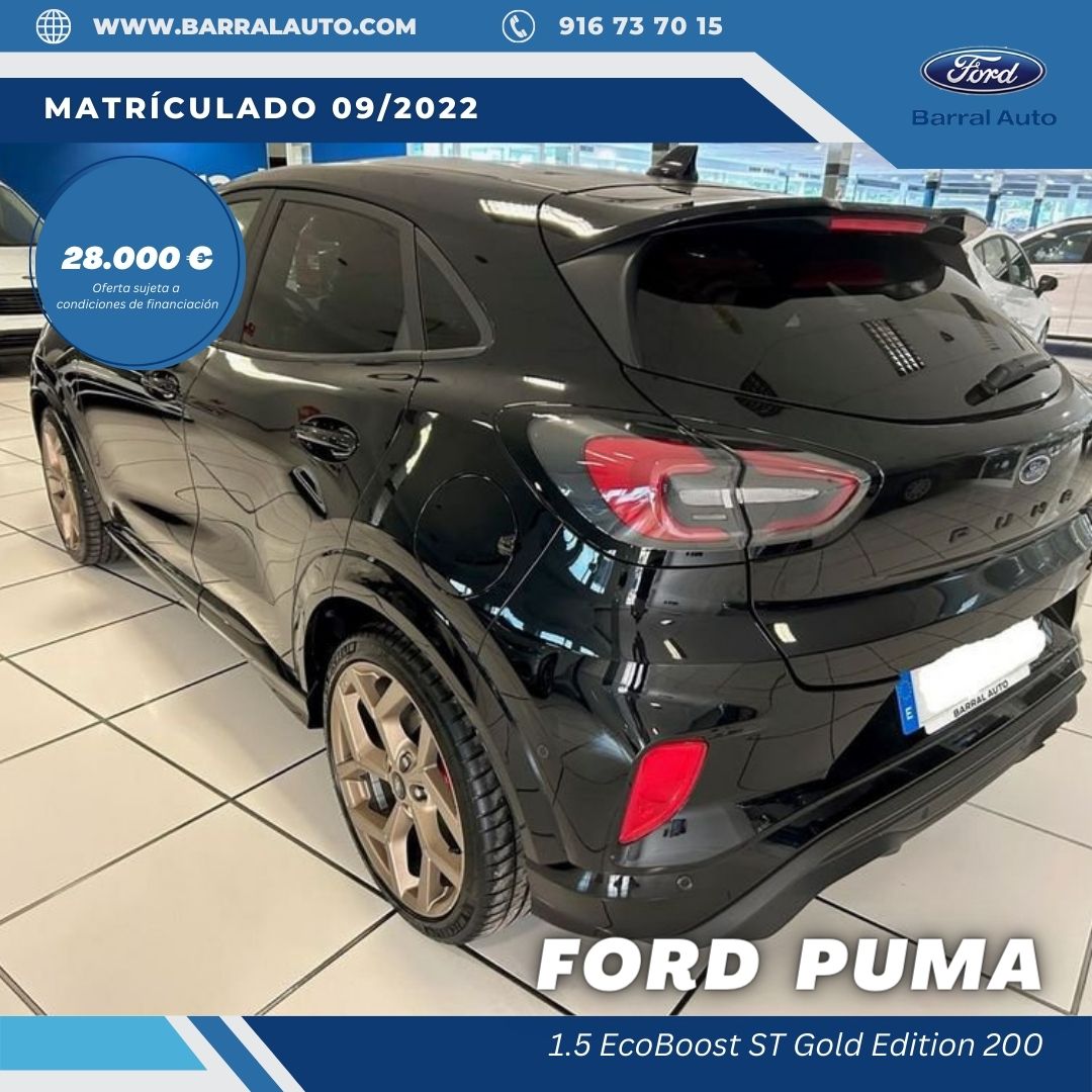 Estilo, rendimiento y ahorro se unen en una oferta irresistible 🚙 

En #barralauto tenemos este #FORD #PUMA #seminuevo por tan solo 28.000€ y 24 meses de garantía.

Ven a descubrirlo a 📍 Av. dela Cañada, 48 Coslada (Madrid) o 📲 llámanos al 916 73 70 15