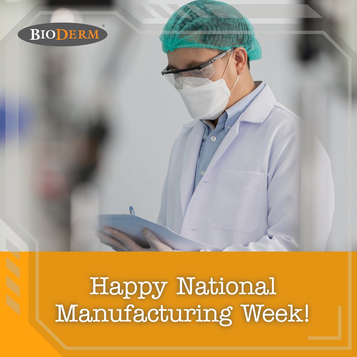 This #NationalManufacturingWeek, we celebrate our team's passion and commitment! From research and development to the production line, we're proud of the role we play in healthcare innovation. #ManufacturingWeek #HealthcareInnovation #MedicalDevice #Bioderm