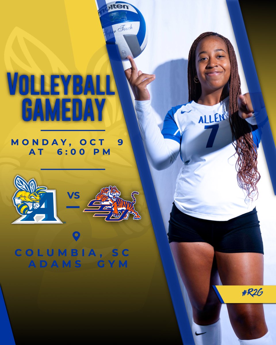 auyellowjackets's tweet photo. Tonight at 6PM: @AllenU__WVB takes on @SavStateTigers from Adams Gym @AllenUniv @Southernbellem8 https://t.co/XlhST0Swmt