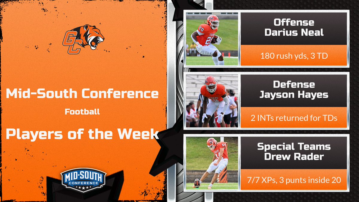 GC Athletics - #TigerPride tweet media