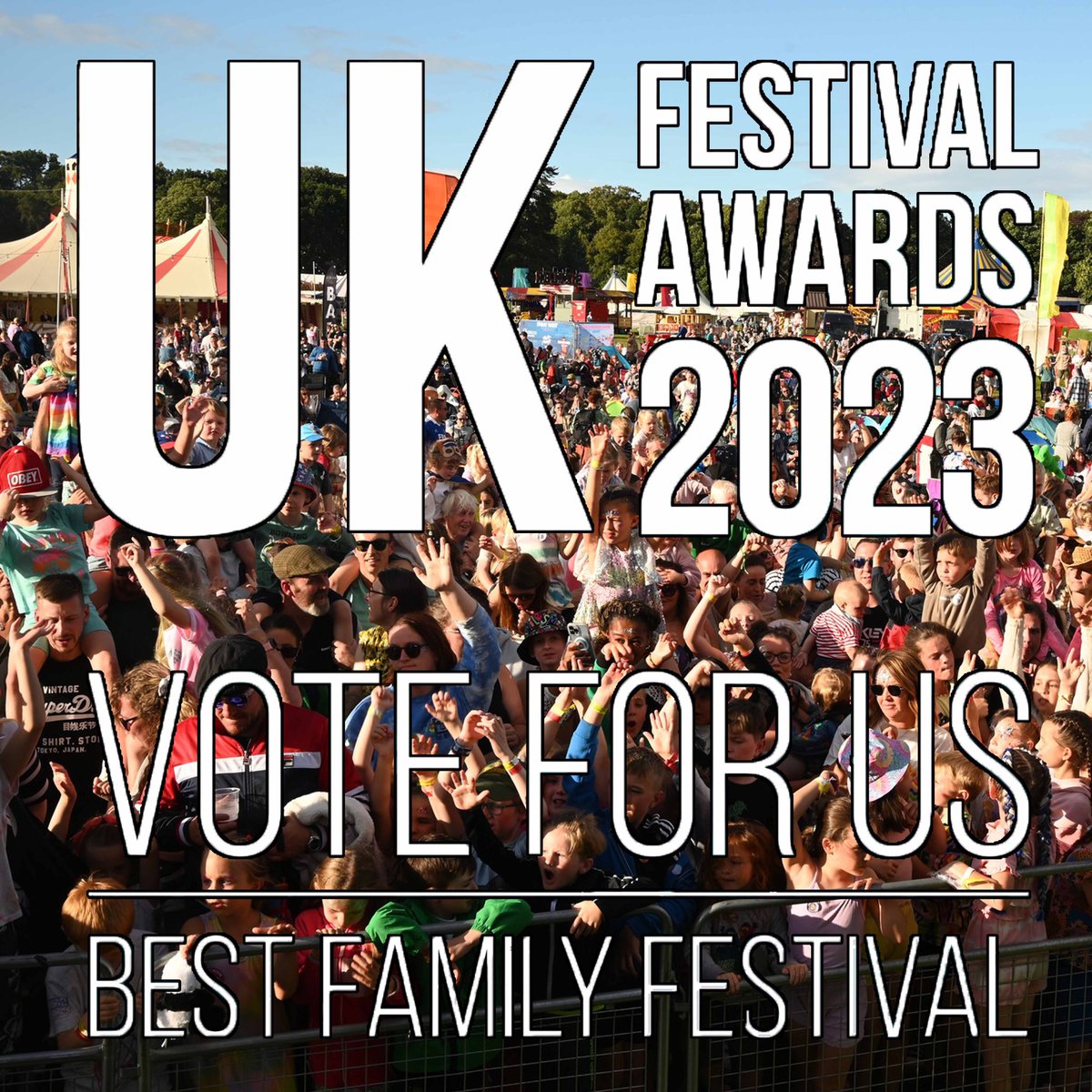 There's only 2 week's left to vote Gloworm for 'Best family festival' and 'Best medium-sized festival' in the UK festival awards 2023! Voting closes on Monday 23rd October 🤩 Vote now if you haven't already at surveymonkey.co.uk/r/GQPMKBR 🤞🏽
