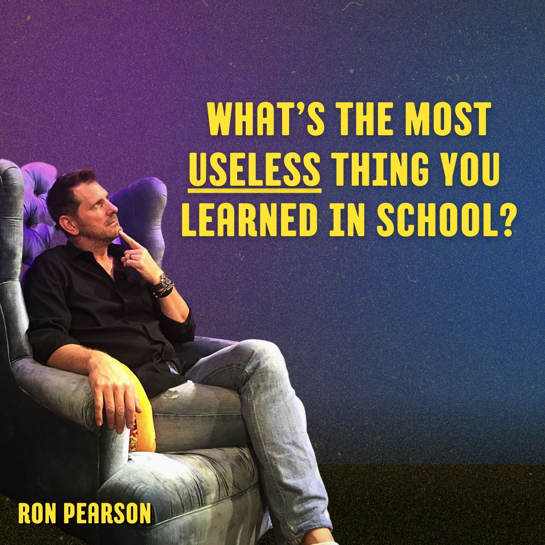 Did ANYONE learn how to do their taxes in school? Anyone?!

#ronpearson #standupcomedy #comedian #school