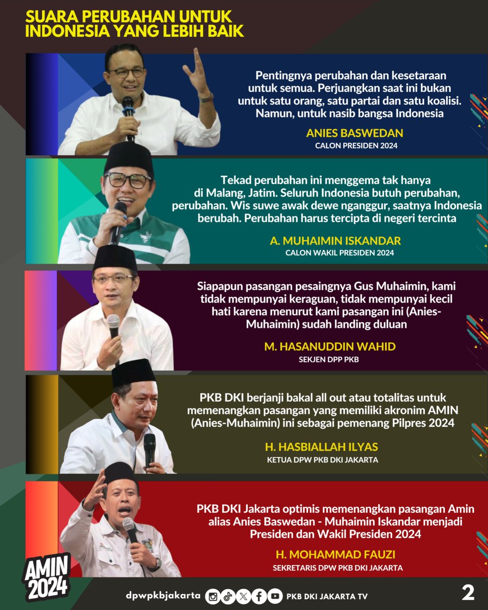 DPWPKBJAKARTA's tweet photo. Salam perubahan sahabatku
@aniesbaswedan @cakimiNOW
@DPP_PKB @EmHasanuddin @hasbipkb @fauziepkb_dki
#pkbmasadepanjakarta #AMINIndonesiaLebihBaik #AniesSolid https://t.co/TUH8WKdGcc