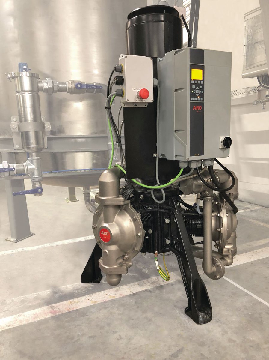 🎨 Paint and ink experts, get ready for less hassle and more perfection! ARO's EVO Series pump is the answer to your problems. Make your processes the best they can be. 👉 ow.ly/uheP50PUAZF