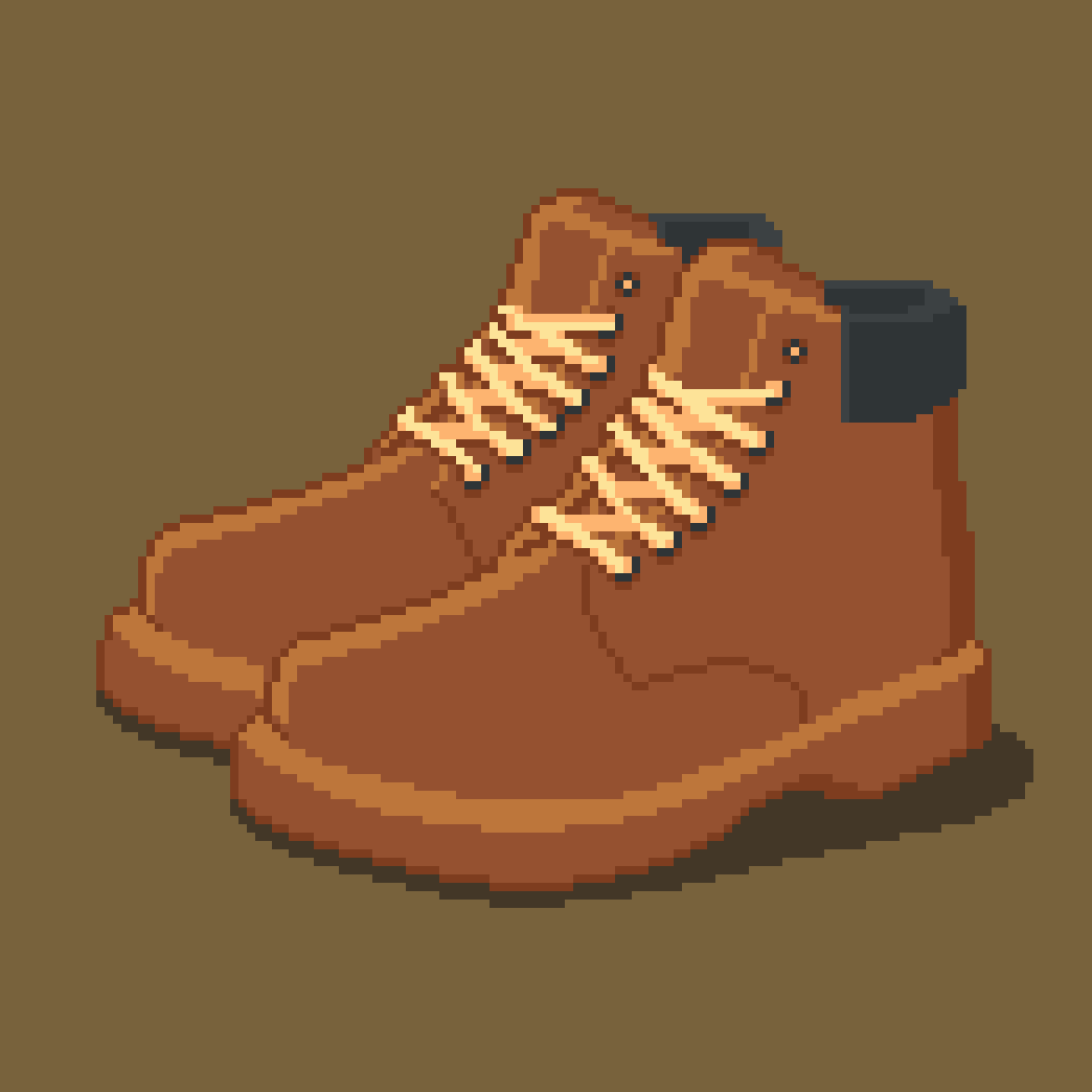 TheSpecialKarl's tweet photo. Today's Pixel Dailies theme is spooky #boots.
Palette : "AutumnForest by 30pixels"
@Pixel_Dailies @RejectedPalette #pixel_dailies #pixelart #randomRPL https://t.co/rr2Fo4vxWP