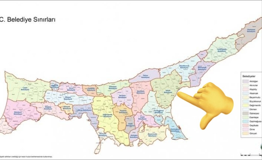 KKTC'de İsraillilerin hızla toprak aldığı bir şehir var. Adı iskele. Burada takriben 10 bin dönüm arazi alındı. İsrail vatandaşları ve onlarla ortak yerlilerin aldığı bu arazilerle alâkalı ne bir takip ne bir sınırlama var. Güneyde ise yabancı vatandaşlarına arazi satışı yoktur.