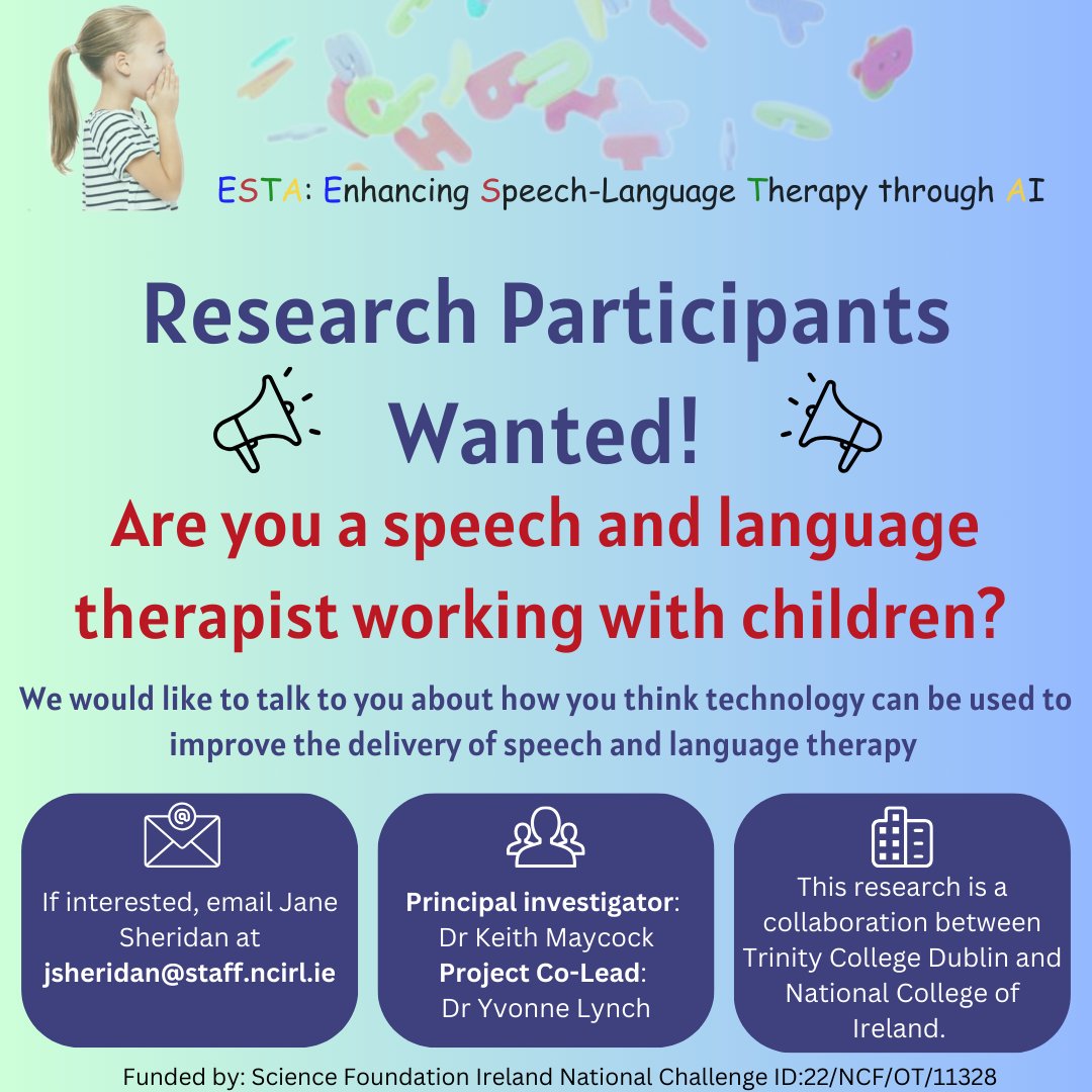 ESTA(Enhancing Speech-language Therapy through AI) tweet media