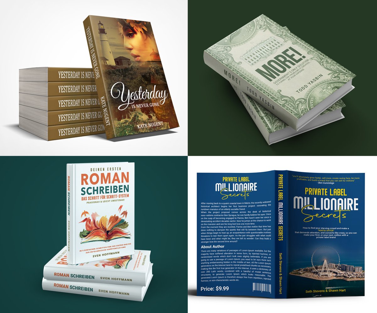 D_CloudDigital's tweet photo. Full Project Link: https://t.co/7zhzWQFsFh
#bookcover #bookcoverdesign #modernbookcover #ebookcover #ebook #hardbookcover #boldcoverdesign #minimaltypographybook #bestsellerbook #authorbook #bookpublisher #bookworld
#booklibrary #writer #bookbundle #coverfolio #bookfolio https://t.co/3aIVHQAz78