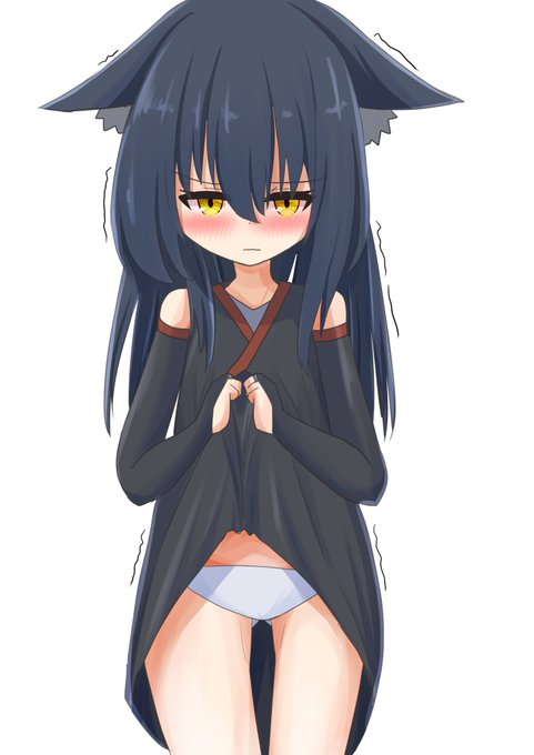 颯天ちゃんにスカートたくし上げてもらった。 