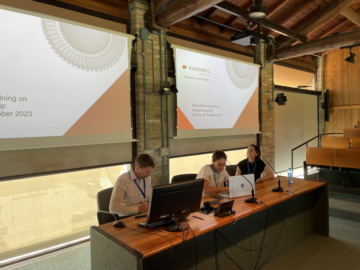 micro4nano's tweet photo. our meeting has just started @unipr! #micro4nano #MSCA #H2020 https://t.co/H5Gb5X2C83