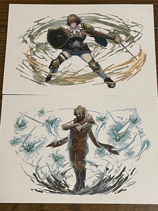 ネップリしてきた  やっぱり立ち絵風はネップリと相性いいね
