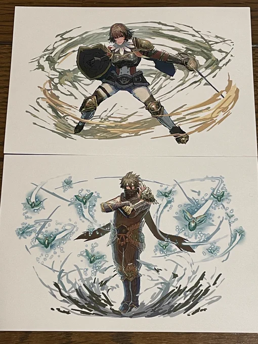 ネップリしてきた  やっぱり立ち絵風はネップリと相性いいね
