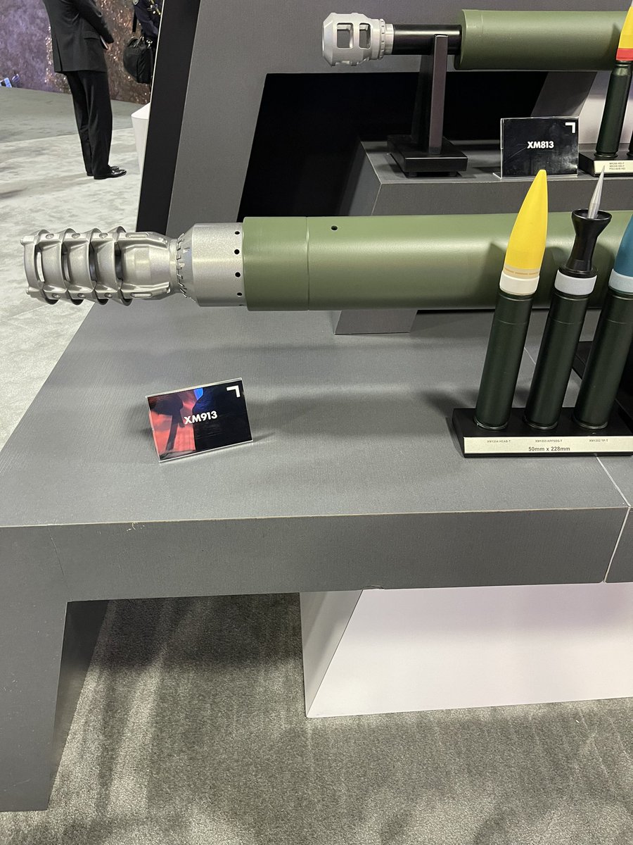 AUSA - NG XM913 50mm on display.