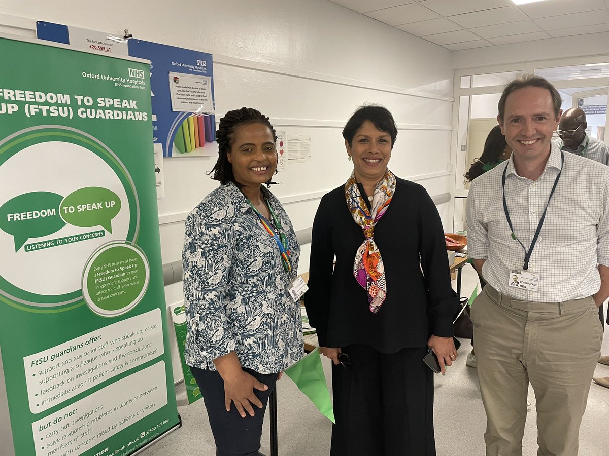 Anny Sykes (@annysykes7) on Twitter photo Great to see the #FreedomtoSpeakUp team raising awareness at JR today. Great engagement <a href="/OUHospitals/">OUH</a> @TerryRoberts61 <a href="/megh_pandit/">Meghana Pandit</a> <a href="/neilnevers/">Lindley Nevers</a> <a href="/BameOuh/">OUH BAME Staff Network</a> Great to see the #FreedomtoSpeakUp team raising awareness at JR today. Great engagement <a href="/OUHospitals/">OUH</a> @TerryRoberts61 <a href="/megh_pandit/">Meghana Pandit</a> <a href="/neilnevers/">Lindley Nevers</a> <a href="/BameOuh/">OUH BAME Staff Network</a>