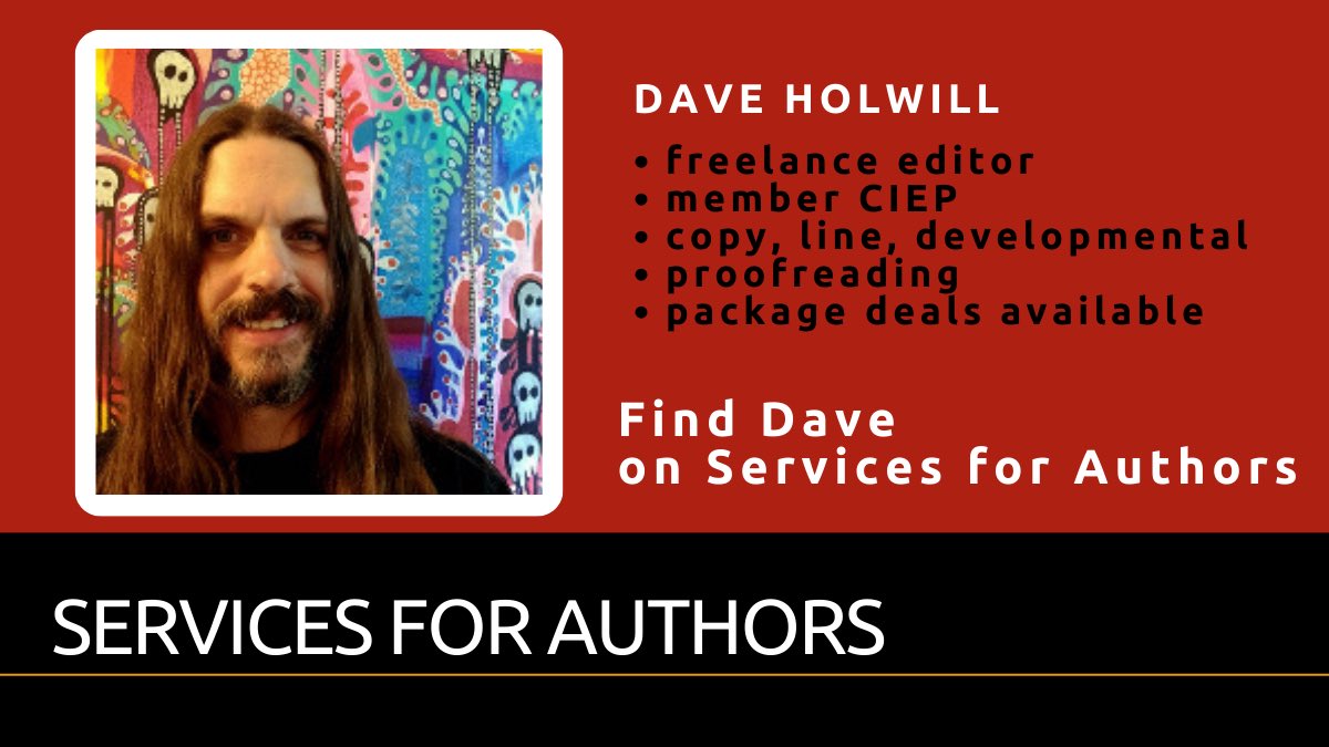 Happy Monday all! Anyone looking for an eagle-eyed proofreader or experienced editor? Today we’re shining a light on the lovely @daveholwill who is listed, among many other freelance editors, on our Services for Authors site. Access his profile here: suppliers.theempoweredauthor.com/england/hather…