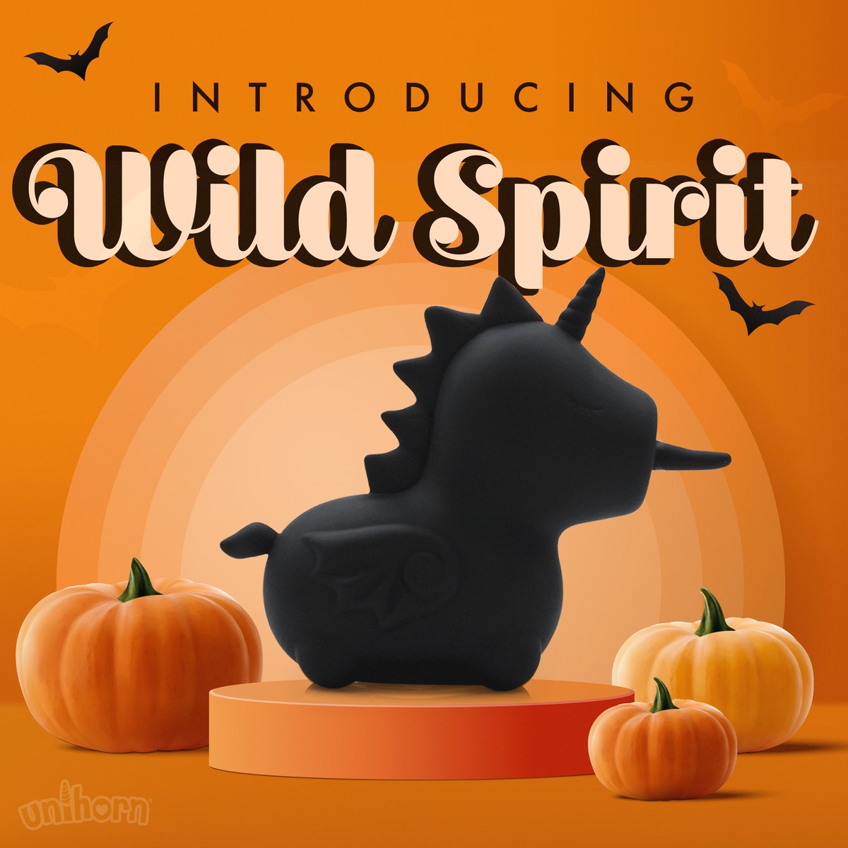 CreativeC_LLC's tweet photo. Since their launch earlier this year, the Unihorns have gone from strength to strength. But now, the legend has taken a dark turn - just in time for Halloween!🎃

Introducing Wild Spirit 🖤

Don’t miss your chance to get your hands on one of these beautiful nightmares!

#unihorn https://t.co/jIbrgv3sEl