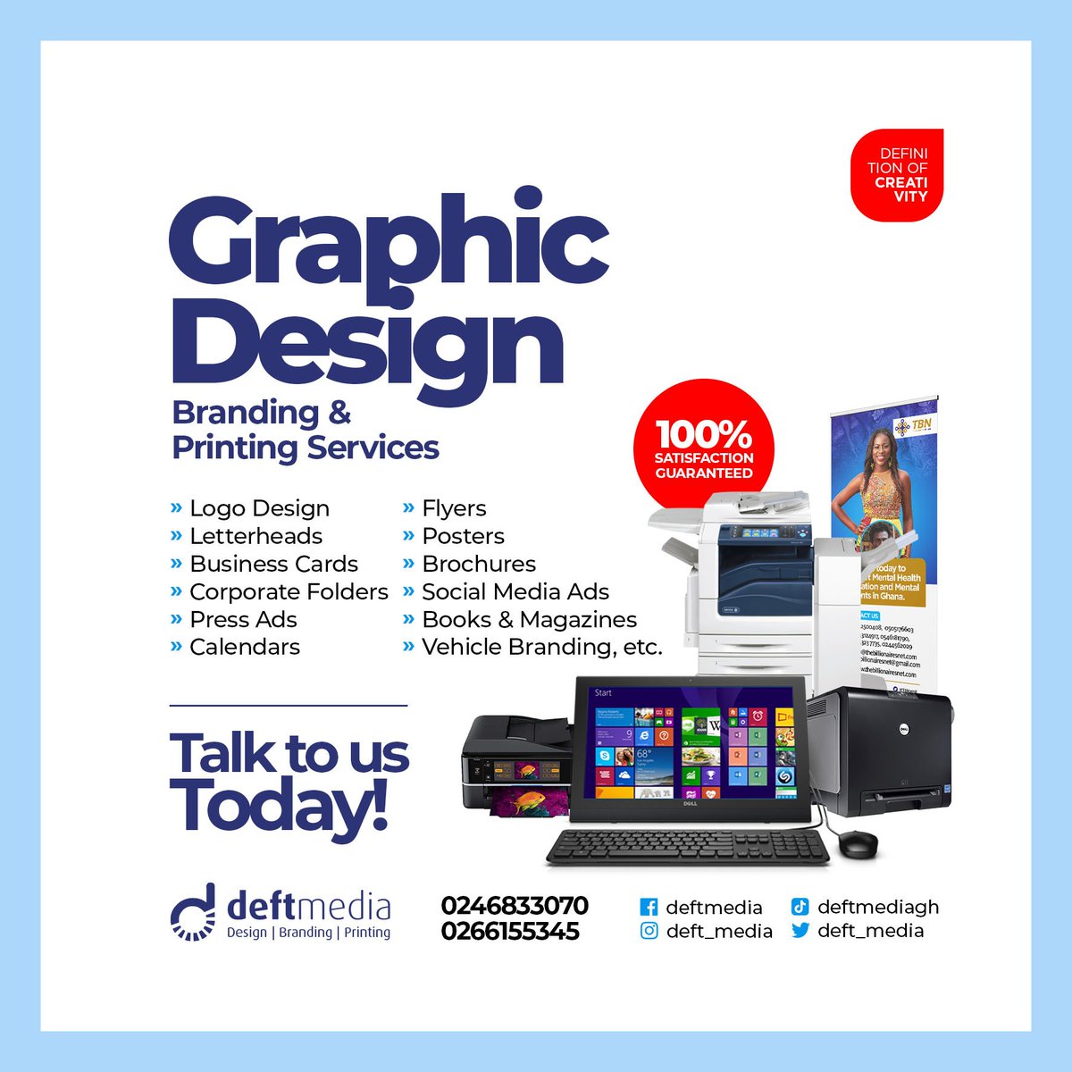 Graphic Design, Branding and Printing services #graphicdesign #branding #identitydesign #designstudio #ghana