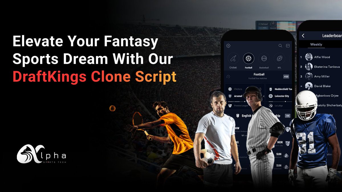 AlphaSportsTech's tweet photo. Elevate Your Fantasy Sports Bream With Our DraftKings Clone Script: https://t.co/uNXhU4KRA0
#DraftKings #INDvsAFG #PAKvSL #PerfectingThePerfection #NZvsNED #Wesp #NFTfa #cryptoexchange #cricketcontest #bettingtwitter #GamblingTwitter #soccer #alphasportstech https://t.co/5oTR7V7glB