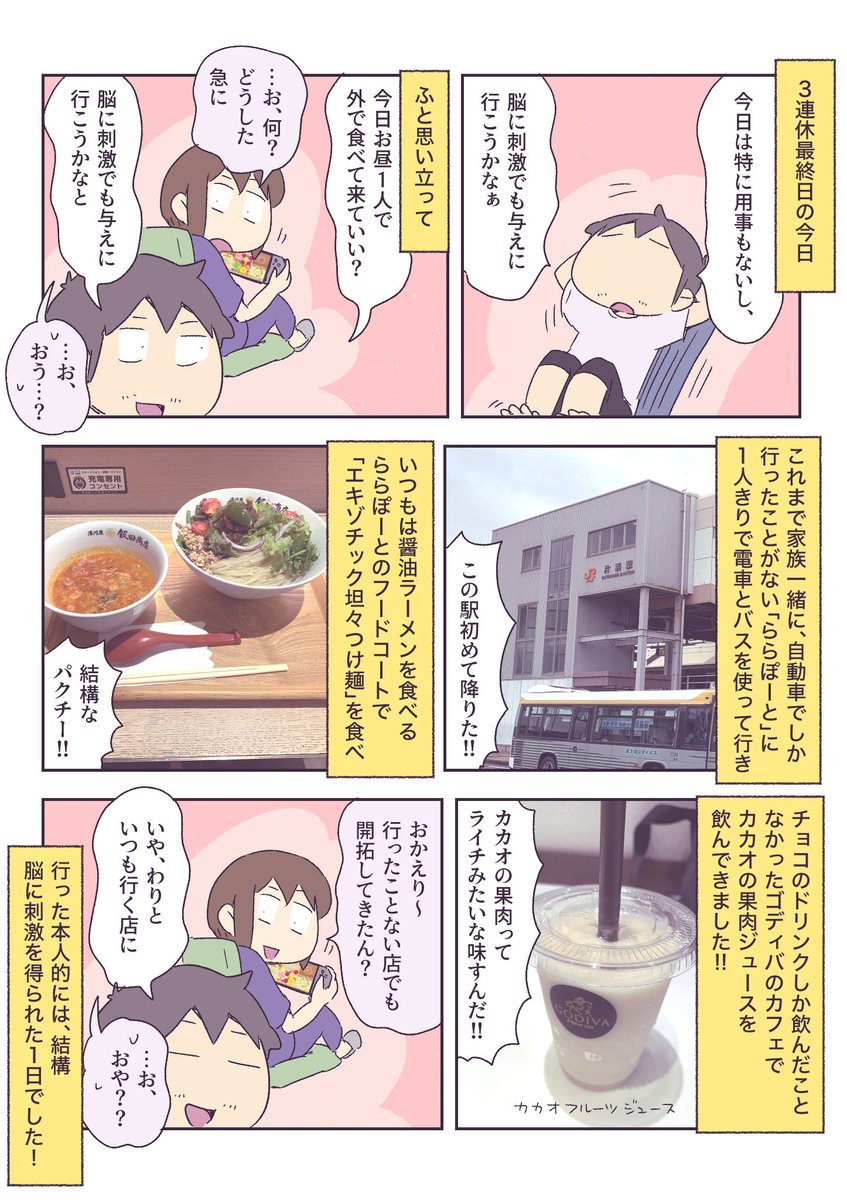 脳に刺激を与える日 
