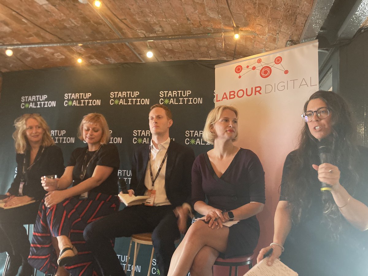 uklabourdigital's tweet photo. Labour Digital chair @CaseyNCalista kicking off our panel on how tech policy can drive growth https://t.co/p8ilFbQzWF