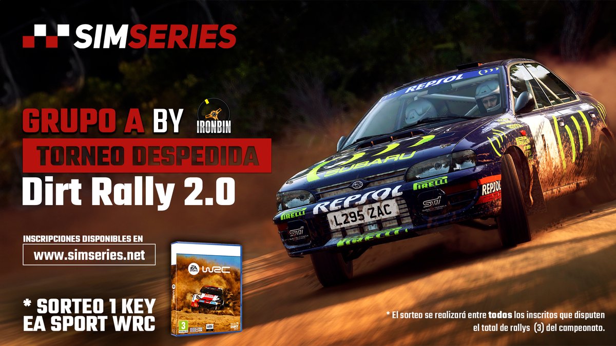 Simseriesnet's tweet image. 📰Crónica del Rally de España del Torneo Despedida #DirtRally 2.0 Grupo A by @iroNBiN_Gaming

⬇️Leer noticia⬇️
simseries.net/article/rey-jh…