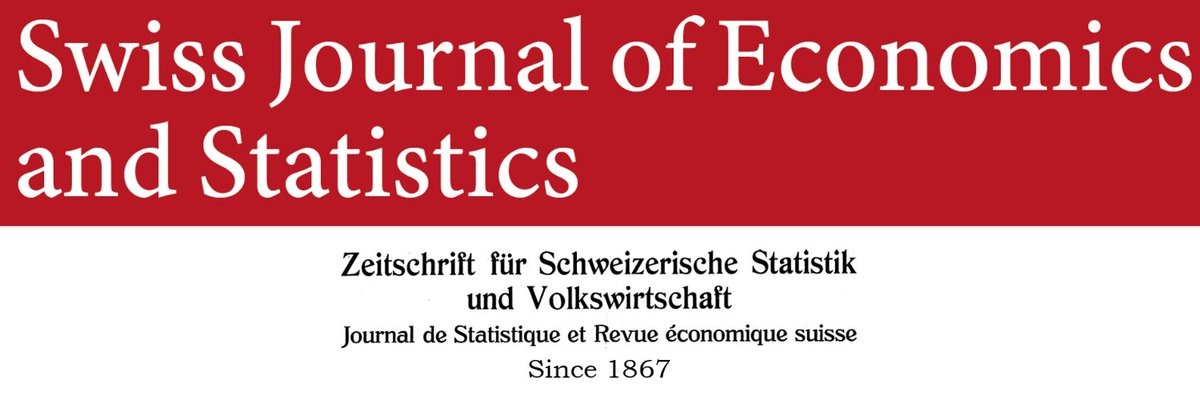This is my 101st day as editor of the Swiss Journal of Economics and Statistics (<a href="/sjesEditors/">Swiss Journal of Economics and Statistics</a>).
I can now confirm from the inside: it's a very efficiently run journal.
➕ free worldwide open access
➕249,329 downloads in 2022
More news to follow.
👉sjes.springeropen.com